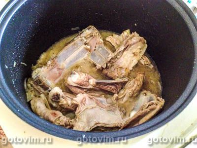 Бараньи ребрышки в мультиварке