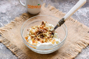 Запеченные яблоки с творогом и корицей