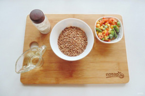 Гречка с мексиканской смесью