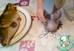 Фаршированный карп в духовке