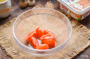 Салат с авокадо и оливками