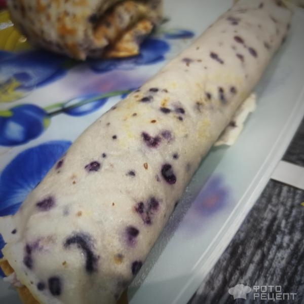 Рецепт: Блины из черной смородины - Космическое наслаждение. Супер вкусные и необычные блины