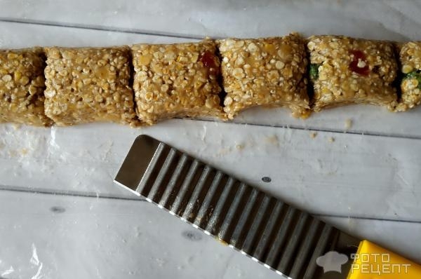 Рецепт: Печенье постное - праздник вкуса без сахара, муки и масла.