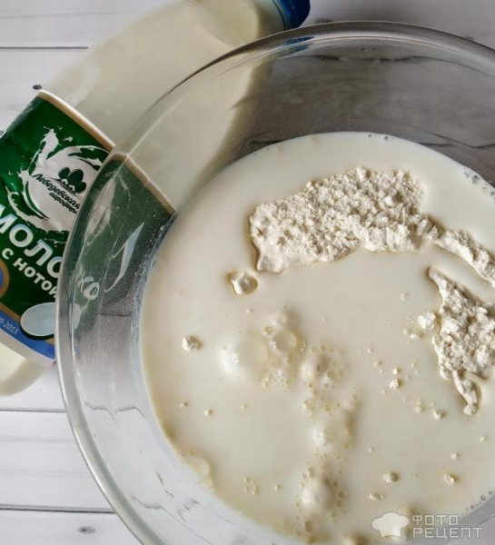 Рецепт: Пирог из блинных рулетов - с куриной печенью