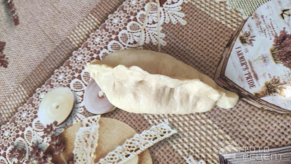 Рецепт: Пирожки с яйцом и луком - бабушкины Рецепт: Пирожки с яйцом и луком - бабушкины