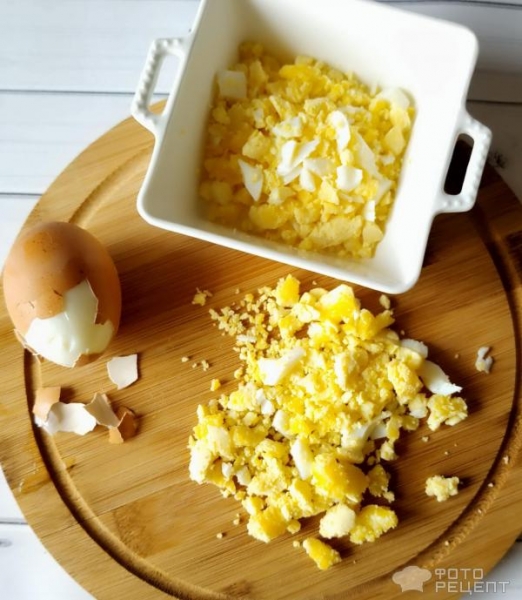 Рецепт: Салат "Генеральский" - в праздничном оформлении