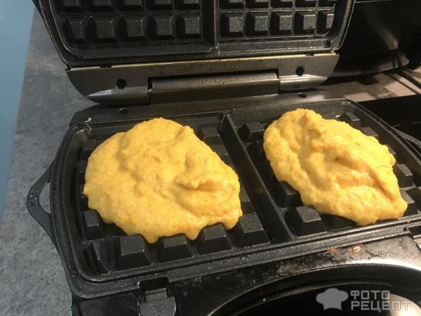 Рецепт: Вафли тыквенные - безумно ароматные Рецепт: Вафли тыквенные - безумно ароматные