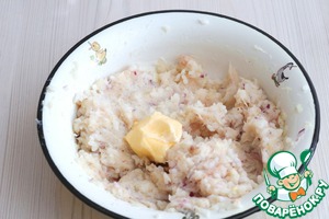 Тефтели из трески под польским соусом