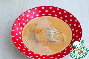 Треска в яично-сырной панировке