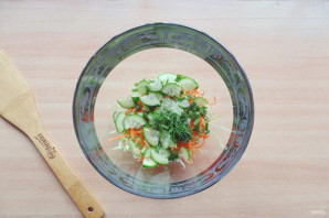 Салат с лимоном