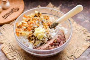 Тефтели с грибами