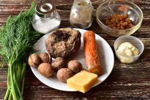 Салат "Дюймовочка" со свеклой