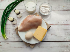 Диетические куриные оладьи