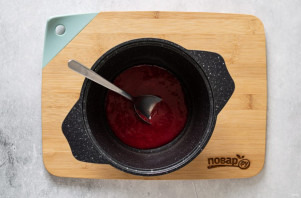 Малиновый соус к мясу