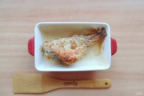 Окунь запеченный в майонезе