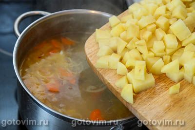 Суп из минтая 