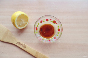 Салат с лимоном