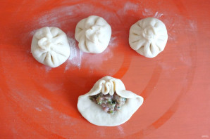 Хинкали с индейкой