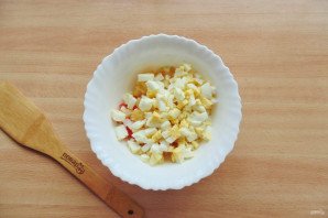 Салат "Искушение" с ананасами