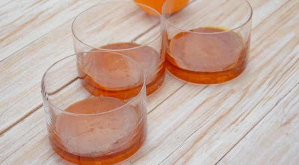 Панна-котта с апельсиновой карамелью и штрейзелем, пошаговый рецепт с фото