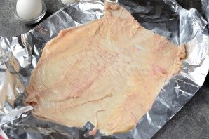 Рулет из куриной шкурки Рулет из куриной шкурки