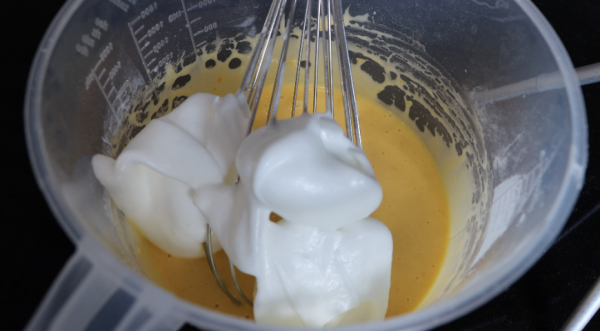 Шифоновый апельсиновый бисквит, пошаговый рецепт с фото