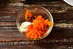 Салат "Дюймовочка" со свеклой