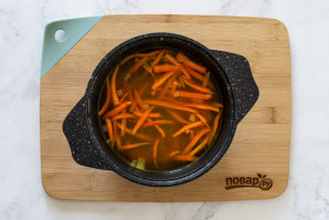 Суп из маша с яблоком