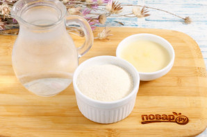 Манная каша на сгущенном молоке