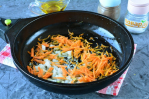 Перловка с куриной печенью