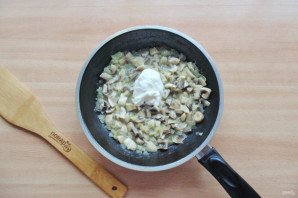 Мачанка с грибами