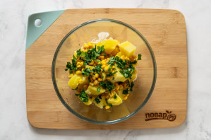 Мексиканский картофельный салат