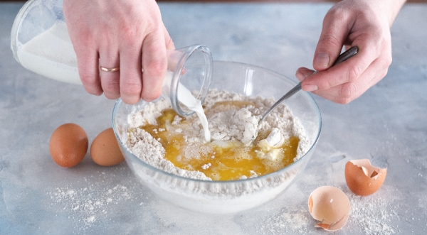 Пасхальные булочки, пошаговый рецепт с фото