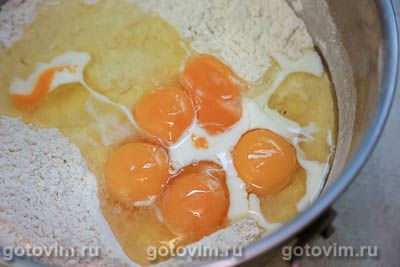 Тесто сдобное холодной расстойки