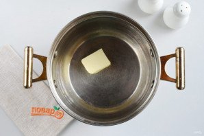 Сливочно-чесночный суп