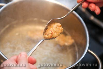 Клецки овощные