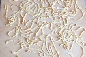 Домашняя лапша для лагмана