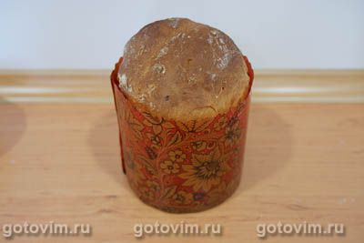 Пасхальный кулич с апельсиновой цедрой Пасхальный кулич с апельсиновой цедрой
