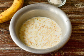 Каша с бананом для ребенка