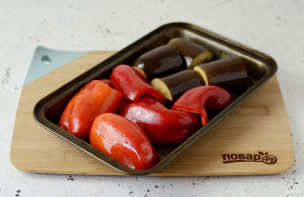 Соус из запеченных овощей