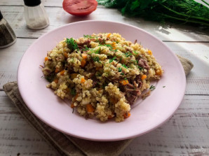 Солдатская каша из пшена