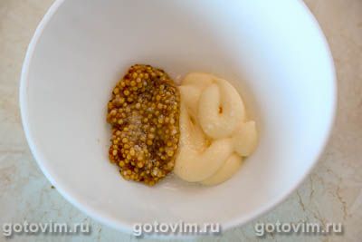 Минтай в горчице Минтай в горчице