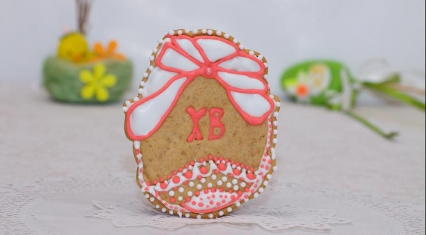 Пасхальные медовые пряники , пошаговый рецепт с фото