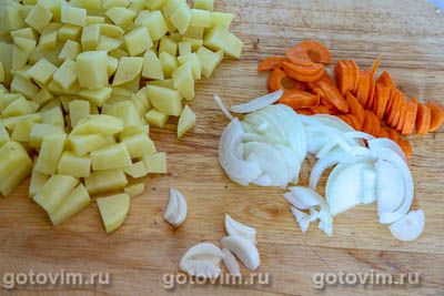 Суп из минтая 