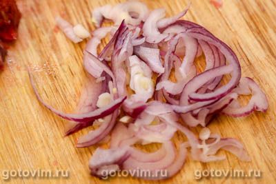 Салат из свёклы с брынзой и красными апельсинами