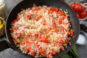 Джамбалайя с креветками Джамбалайя с креветками