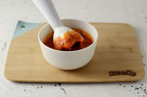 Соус из запеченных овощей