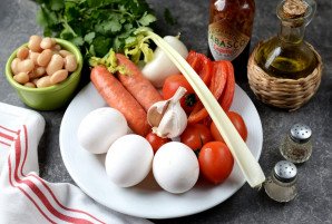 Мексиканский завтрак "Уэвос ранчерос"