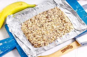 Диетические батончики с бананом