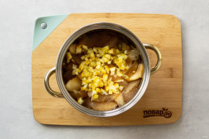 Яблочное варенье дольками с лимоном